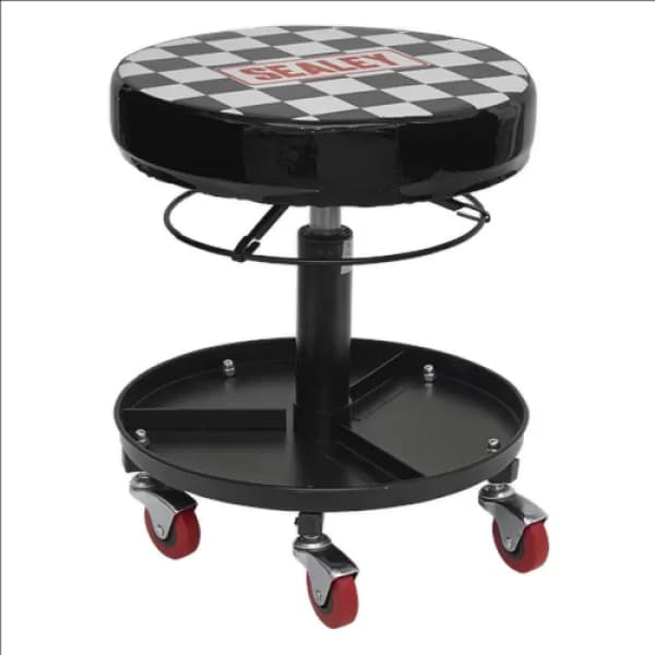 Genuine SEALEY SCR15 Gas Sprung Mechanic's Seat