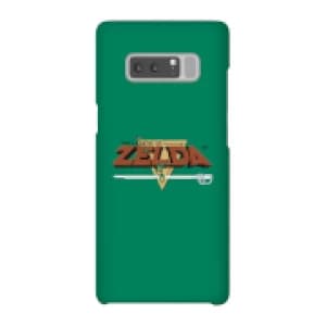 Nintendo The Legend Of Zelda Retro Logo Phone Case - Samsung Note 8 - Snap Case - Gloss