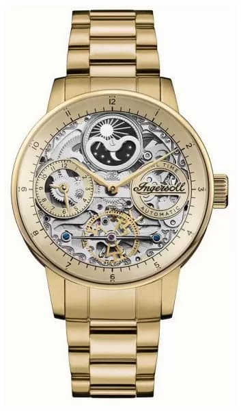 Ingersoll I07711 The Jazz Automatic (42mm) Skeleton Dial / Watch