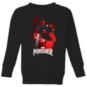 Marvel The Punisher Kids Sweatshirt - Black - 11-12 Years