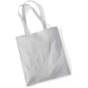 Westford Mill Promo Bag For Life - 10 Litres (Pack Of 2) (One Size) (Light Grey) - Light Grey
