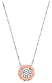 Michael Kors MKC1587AN931 Premium Two Tone CZ Set Necklace Jewellery