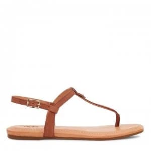 Ugg Madeena Sandals - Tan Leather
