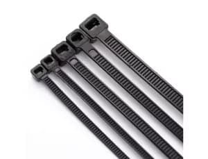 Evo Labs Black Cable Ties 100 x 2.5mm 100 Pack