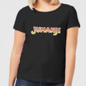 Jumanji Logo Womens T-Shirt - Black