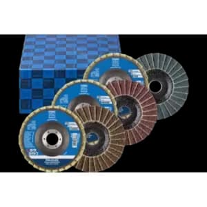 Pferd Polivlies Flap Disc Set Pvl 3 Piece Aluminium Oxide Diameter 125mm Centre