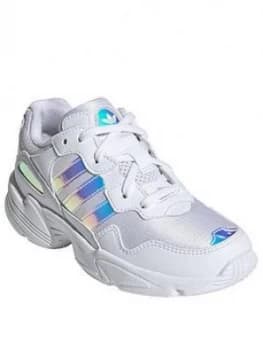 Adidas Originals Yung-96 Childrens Trainers - White Multi