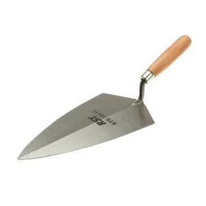 R.S.T. 101 Philadelphia Pattern Brick Trowel Wooden Handle 10in