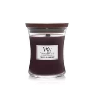 Woodwick Spiced Blackberry Scented Candle 85g