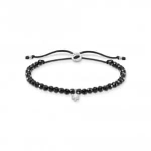 Zirconia And Onyx Tie Bracelet A1987-401-11-L20v