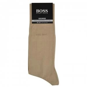 Hugo Boss George Cotton Socks Medium Brown
