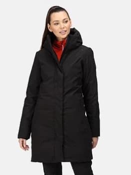 Regatta Yewbank Waterproof Insulated Jacket - Black, Size 12, Women