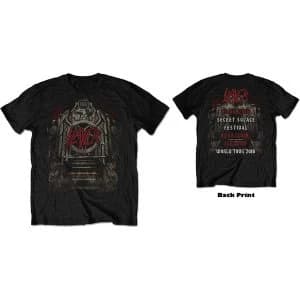 Slayer - Eagle Grave 21/06/18 Iceland Event Mens Small T-Shirt - Black