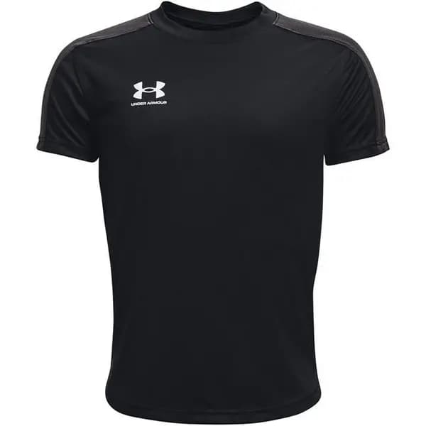 Under Armour Y Challenger Training T Shirt Junior Boys - Black 7 - 8 Years