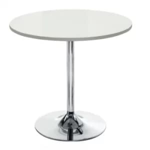 Bistro Trumpet Base Table Ellipse (White)