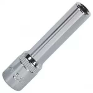 Sealey SP14055D Walldrive Socket 5.5mm Deep 1/4"sq Drive Fully Po...