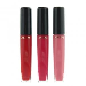 Lancome L'absolu Lipgloss Set 3 X 8ml - Sheer 317- Matte 378- Cream