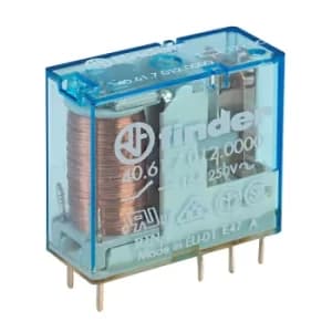 Finder 40.61.7.012.0000 12V Relay (Miniature) SPDT 16A DC