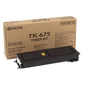 Kyocera TK675 Black Laser Toner Ink Cartridge