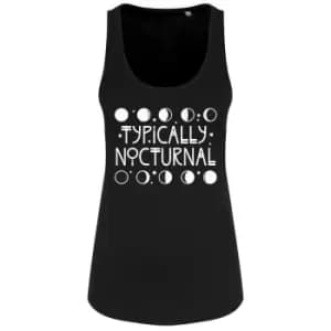 Grindstore Womens/Ladies Typically Nocturnal Vest Top (L) (Black)