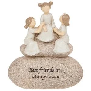 Sentiment Stones Friends Ornament