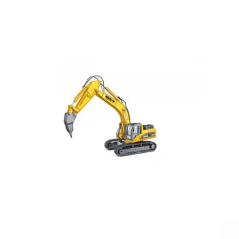 Huina 1/40 Diecast Drill Excavator Static Model