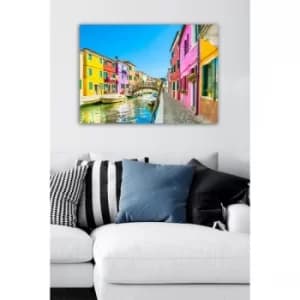 422228674-5070 Multicolor Decorative Canvas Painting