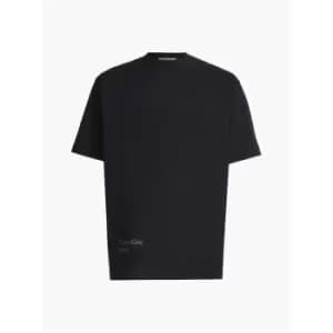 Calvin Klein Jeans Blurred Colored Address Tee - Black