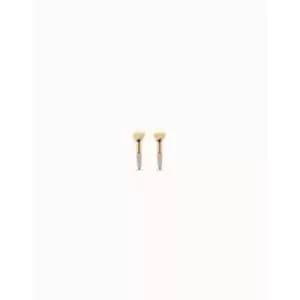 Heritage Topaz White Brass Topazs Earrings