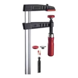 Bessey TG60S17 Malleable Cast Iron Screw Clamp TG 600/175 Wood Handle, BE100420