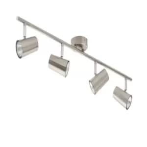 Forum Lighting 35W Inlight Harvey Spot 4 Light Bar Satin Nickel - INL-31723-SNIC