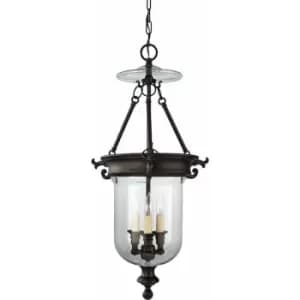 3 Bulb Chandelier Hanging Pendant LIght Oil Rubbed Bronze LED E14 40W Bulb