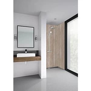 Mermaid Elite Sovana Post Form Single Shower Panel - 2420 x 1200mm