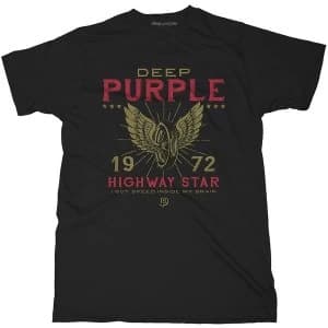 Deep Purple - Highway Star Unisex Large T-Shirt - Black