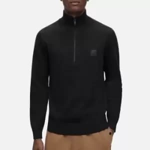 BOSS Orange Mens Kanobix Turtle Neck Jumper - Black - S