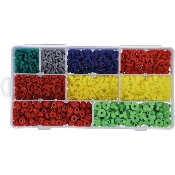 Assorted Seals To Suit Non-Insulated Terminals 1800pc 37689 - Connect