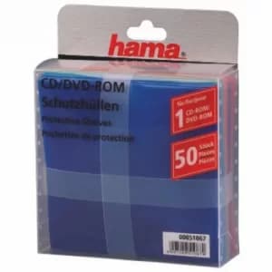 Hama Cd-rom/DVD-Rom Protective Sleeves 50
