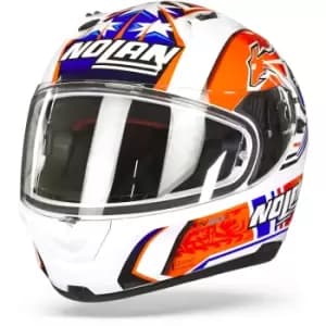 Nolan N60-6 Gemini Replica 50 C. Stoner Metal White 2XL