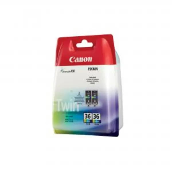 Canon CLI-36 Inkjet Cartridge Twin Pack Colour 1511B025 CO67947