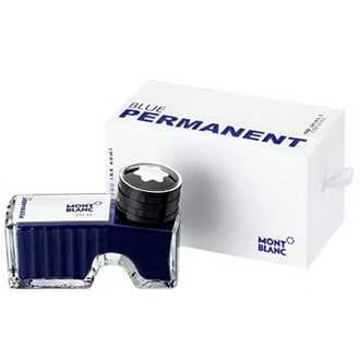 Mont Blanc - Ink Bottle, Permanent Blue, 60ml Din Iso 14145-2 - Ink Bottle - Blue