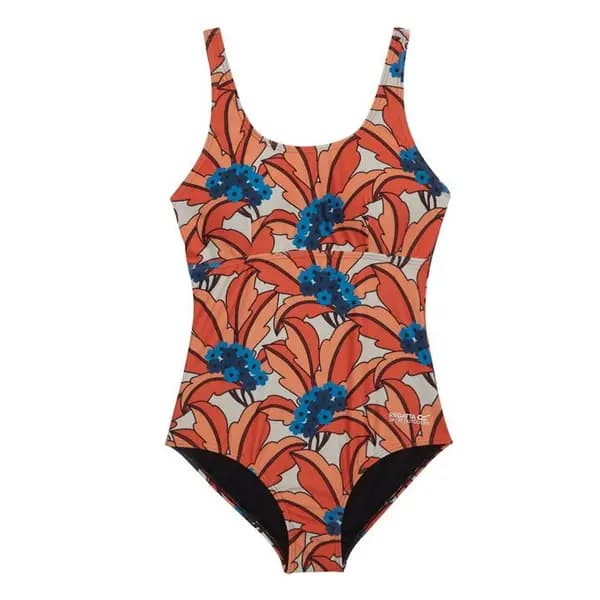 Regatta Orla Kiely SwimSuit II - Orange Tropical 10