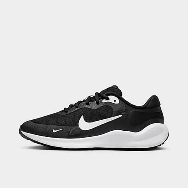 Nike Black & white revolution 7 Youth trainers Black & White UK 1 (EU 33)