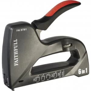 Faithfull Heavy Duty 6 in 1 Nail and Staple Gun