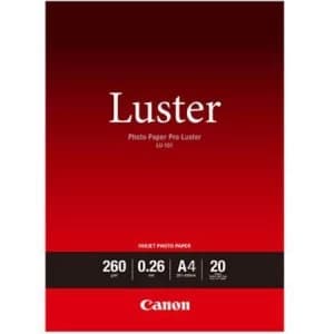 Canon LU-101 A4 Photo Paper Pro Luster 20 Sheets