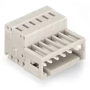 Wago 734-304 Terminal Block, Pluggable, 4Pos, 14Awg