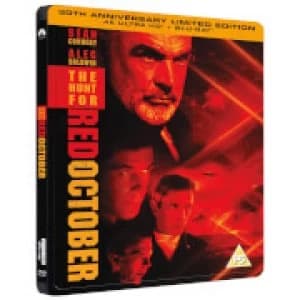 Hunt For Red October 30th Anniversary 4K Ultra HD Steelbook (Includes 2D Bluray)