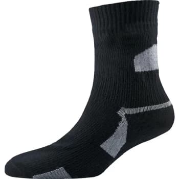 Ankle Length, Black & Grey, XL Waterproof Socks