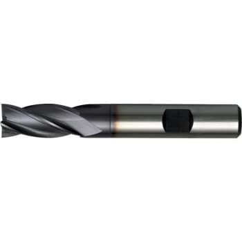 12.00MM HSS-Co 8% Weldon Shank Multi Flute End Mills - TiCN Coated