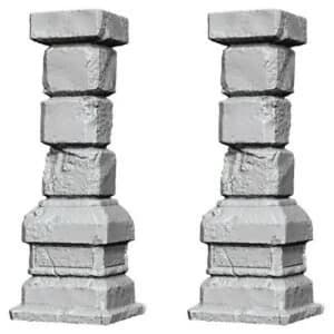 WizKids Unpainted Miniatures (W3) - Pillars