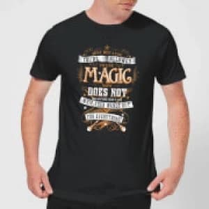 Harry Potter Whip Your Wands Out Mens T-Shirt - Black